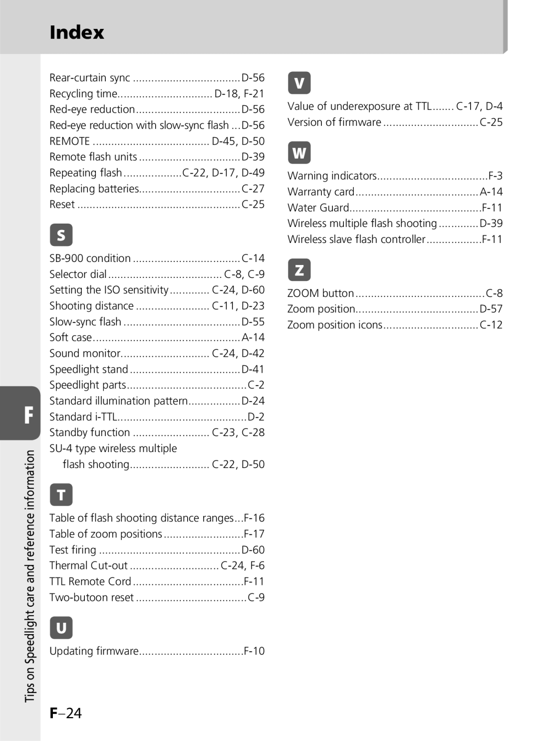 Univex SB-900 user manual Index, C-9 