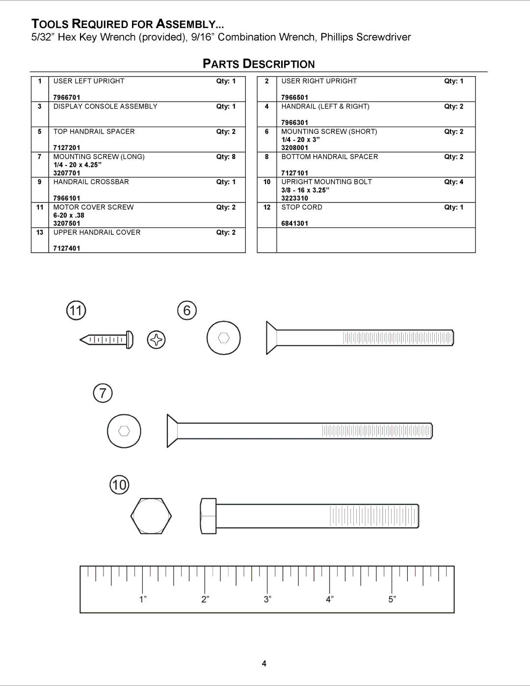 Univex T35 manual 116 