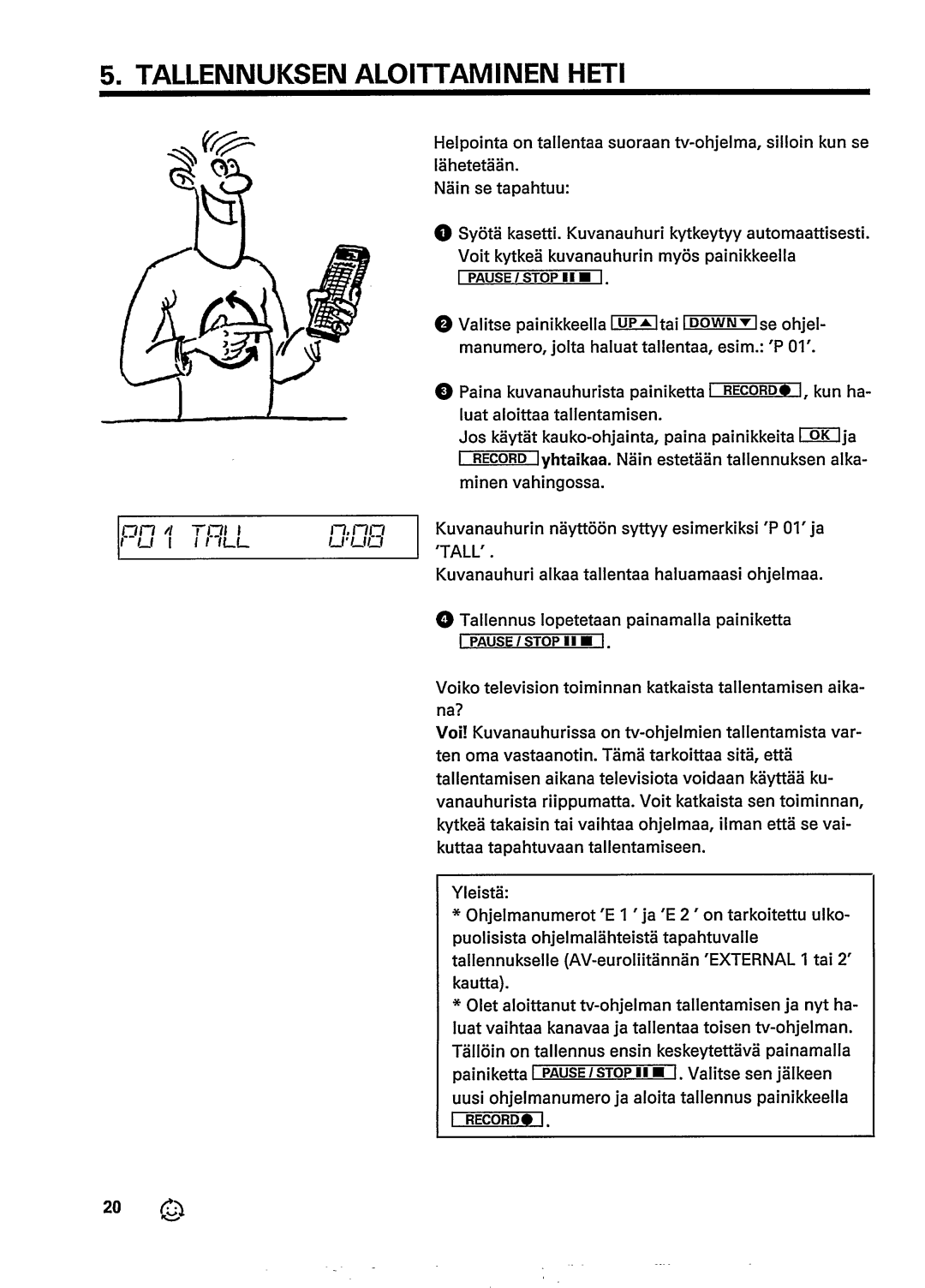 Univex Video Cassette Recorder manual 