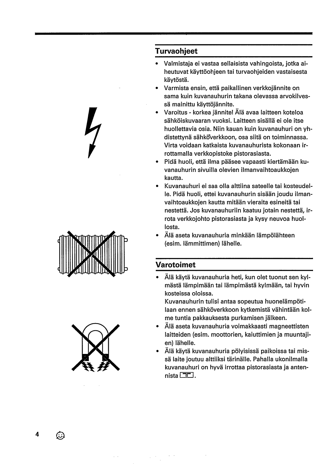 Univex Video Cassette Recorder manual 