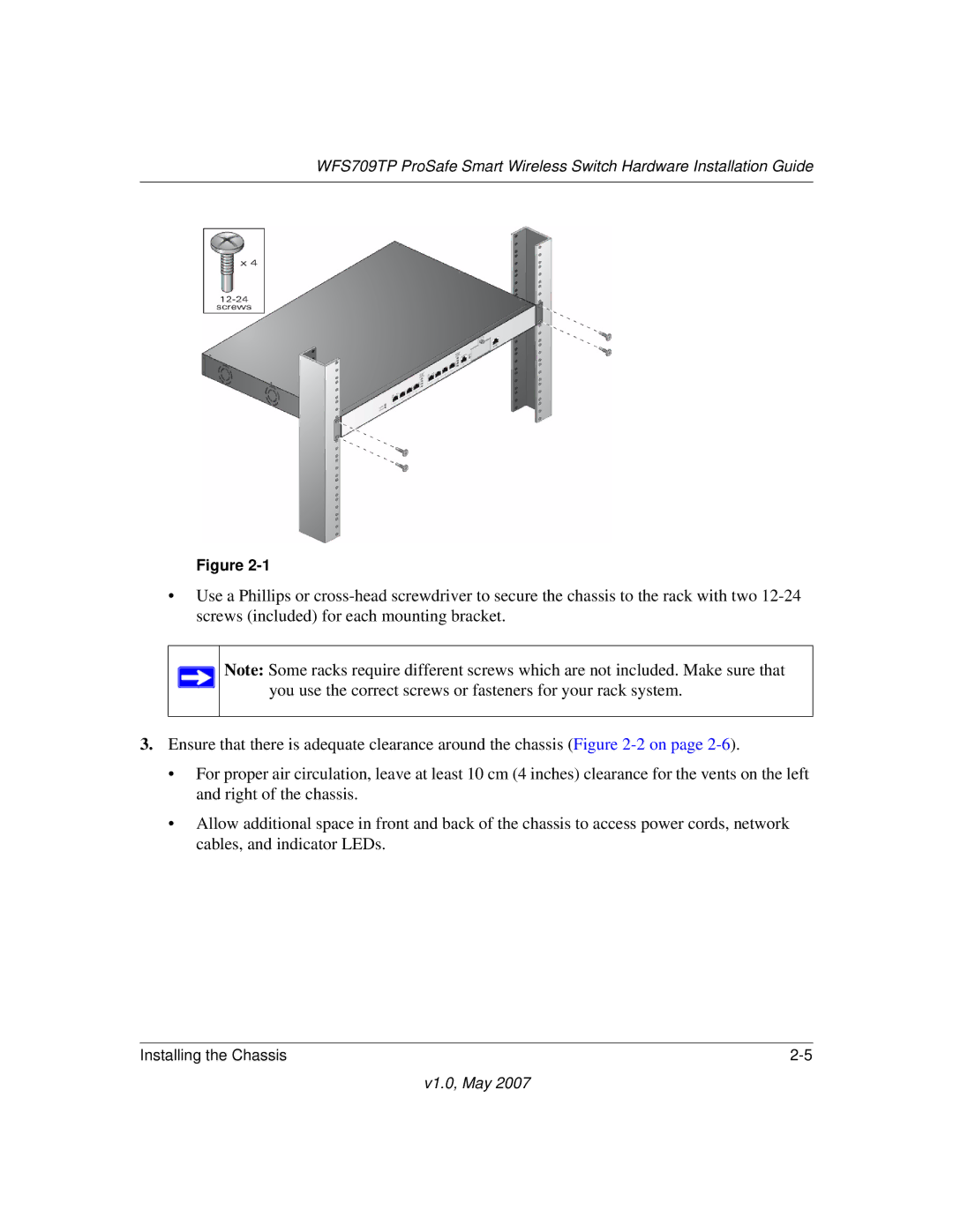 Univex WFS709TP manual V1.0, May 