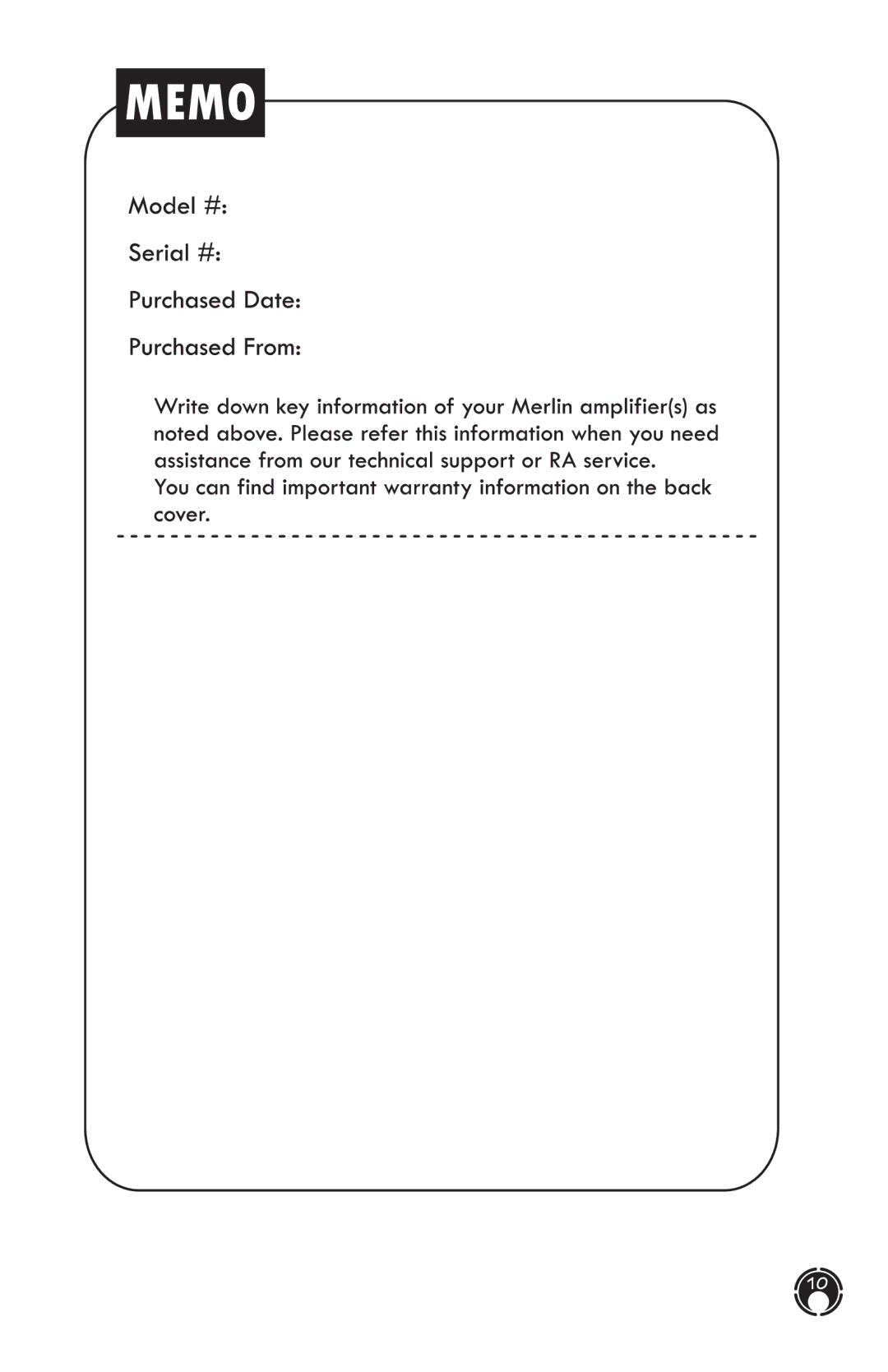 US Amps MD Series manual 