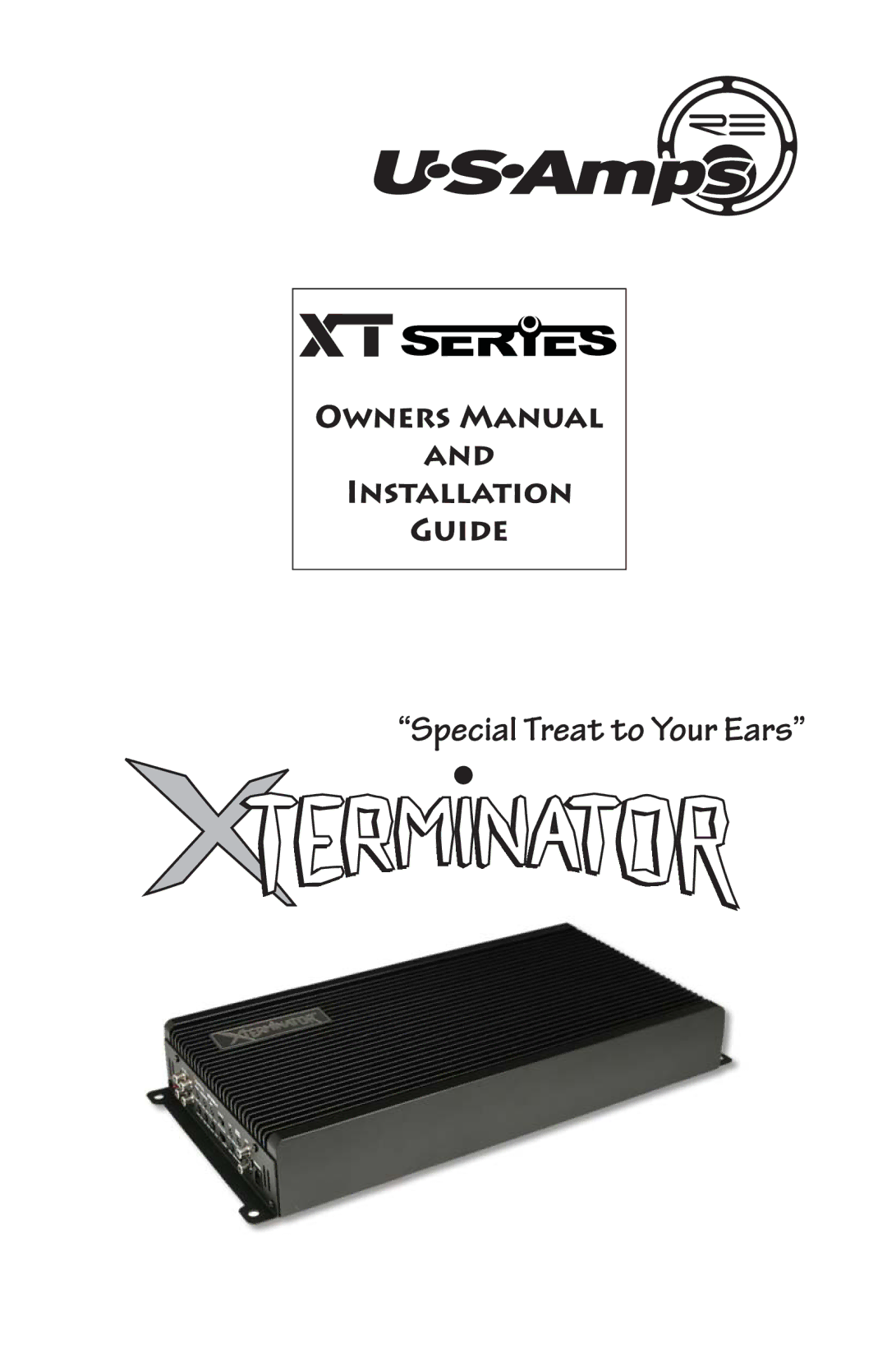 US Amps XT Series manual 