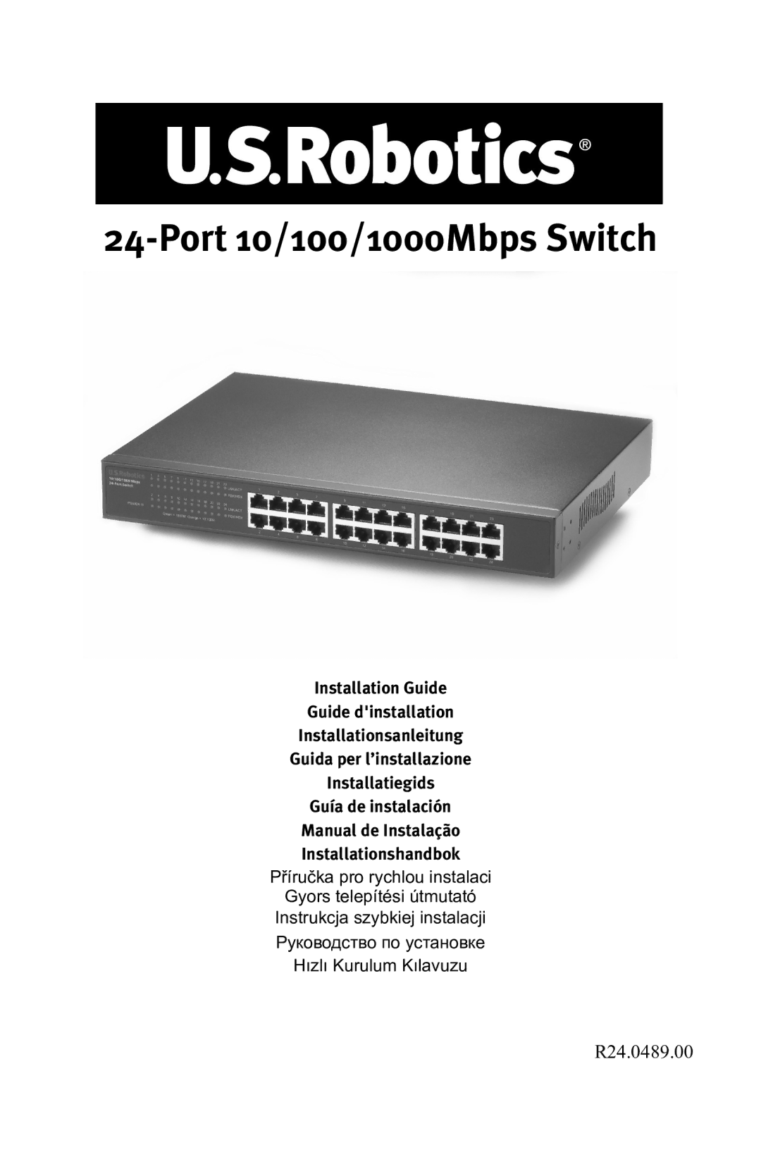 USRobotics 7931 manual Port 10/100/1000Mbps Switch, Manual de Instalação Installationshandbok 