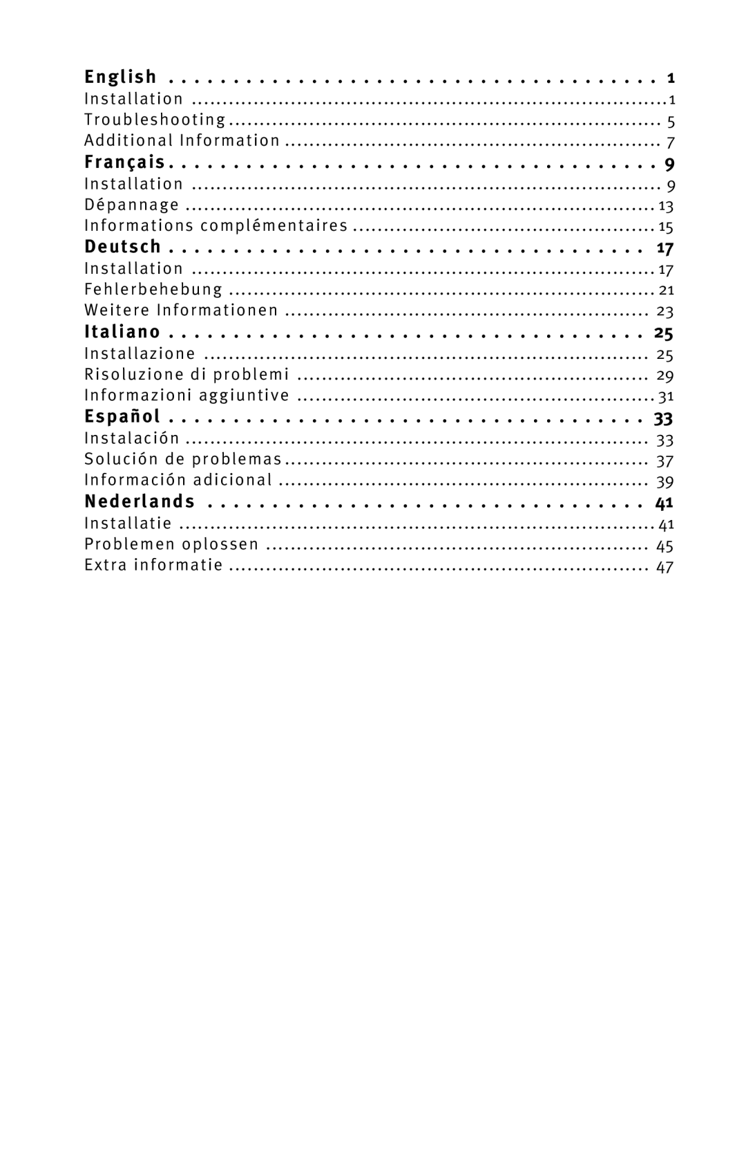 USRobotics R24.0616.00 manual English, Français, Deutsch, Italiano, Español, Nederlands 