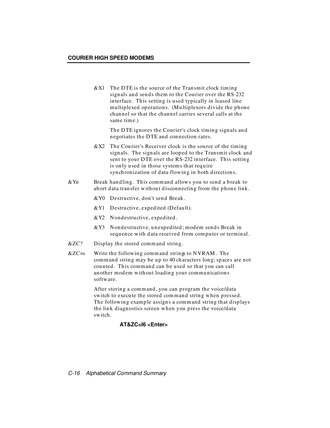 USRobotics V.34 user manual DTE is the source of the Transmit clock timing 