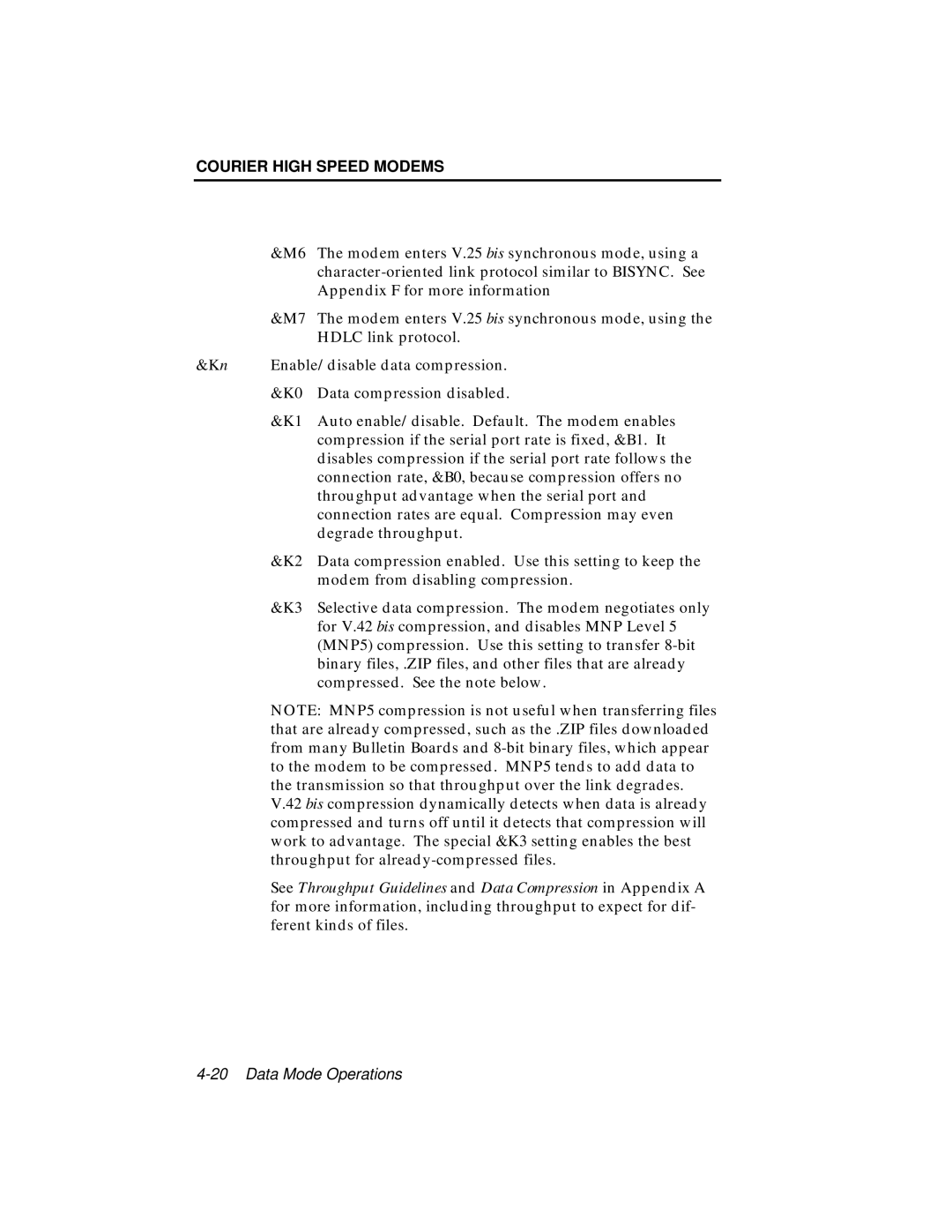 USRobotics V.34 user manual Courier High Speed Modems 