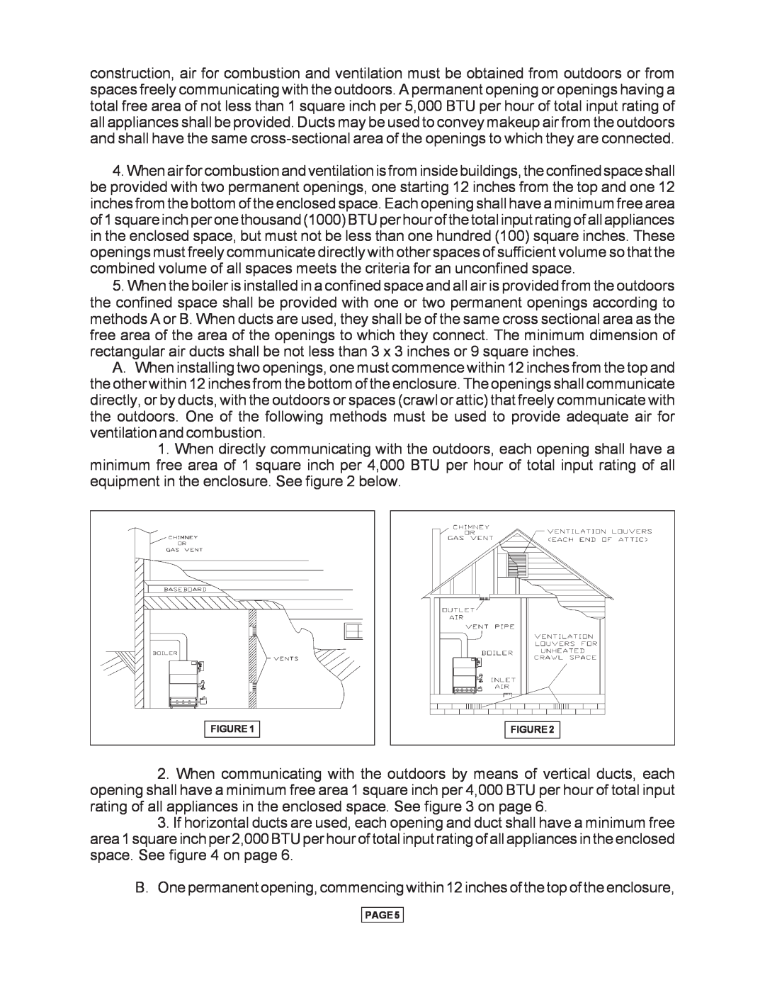 Utica Gas-fired Boiler manual Page 
