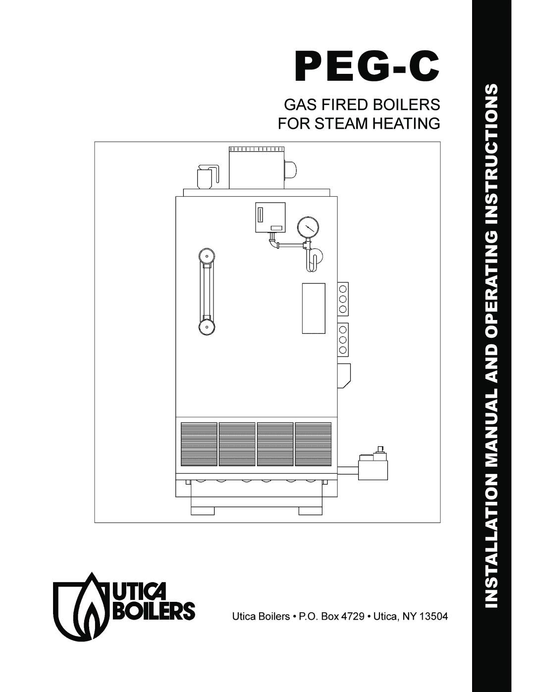 Utica PEG-C installation manual Peg-C 