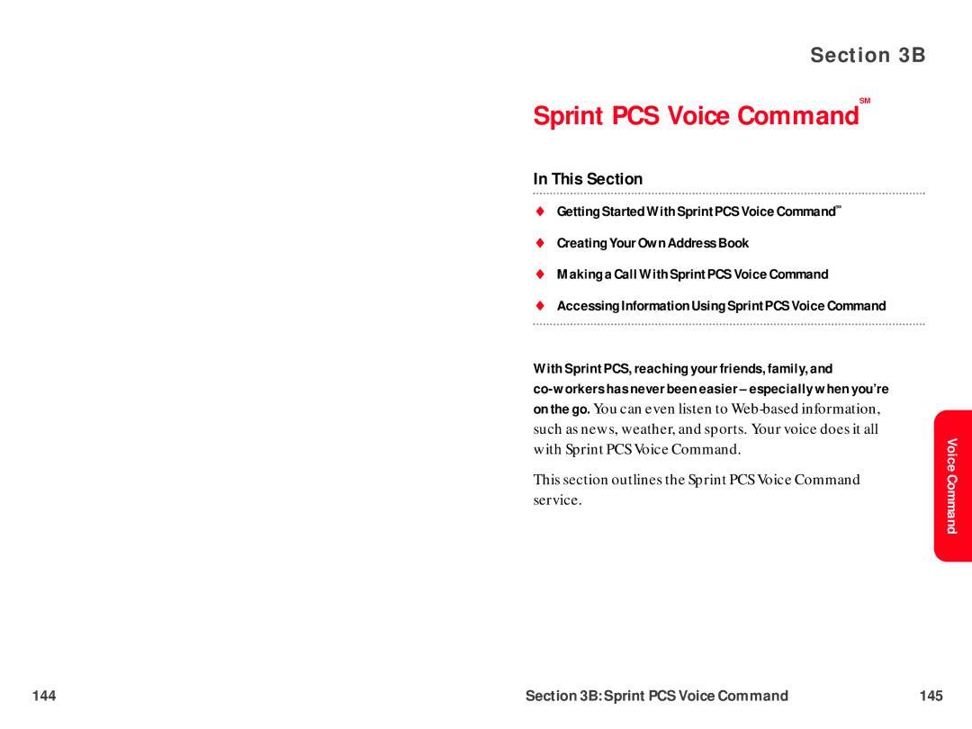 UTStarcom CDM-105 warranty Sprint PCS Voice Command 