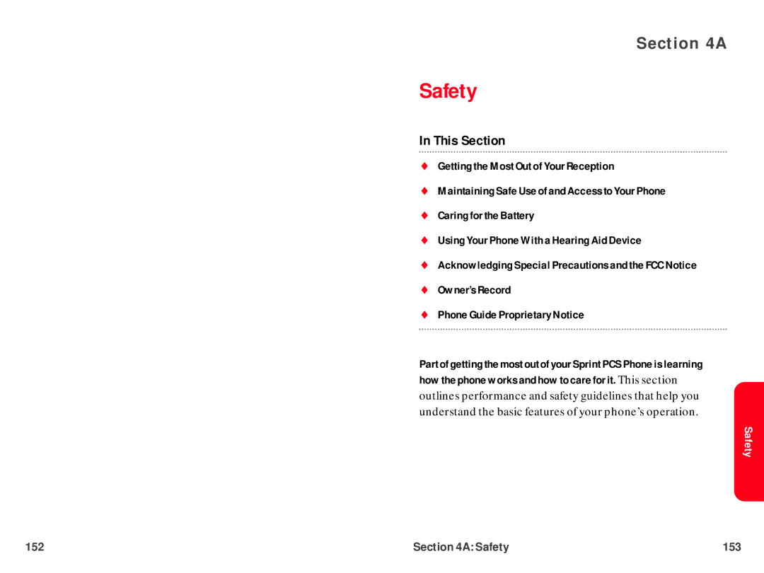 UTStarcom CDM-105 warranty Safety 