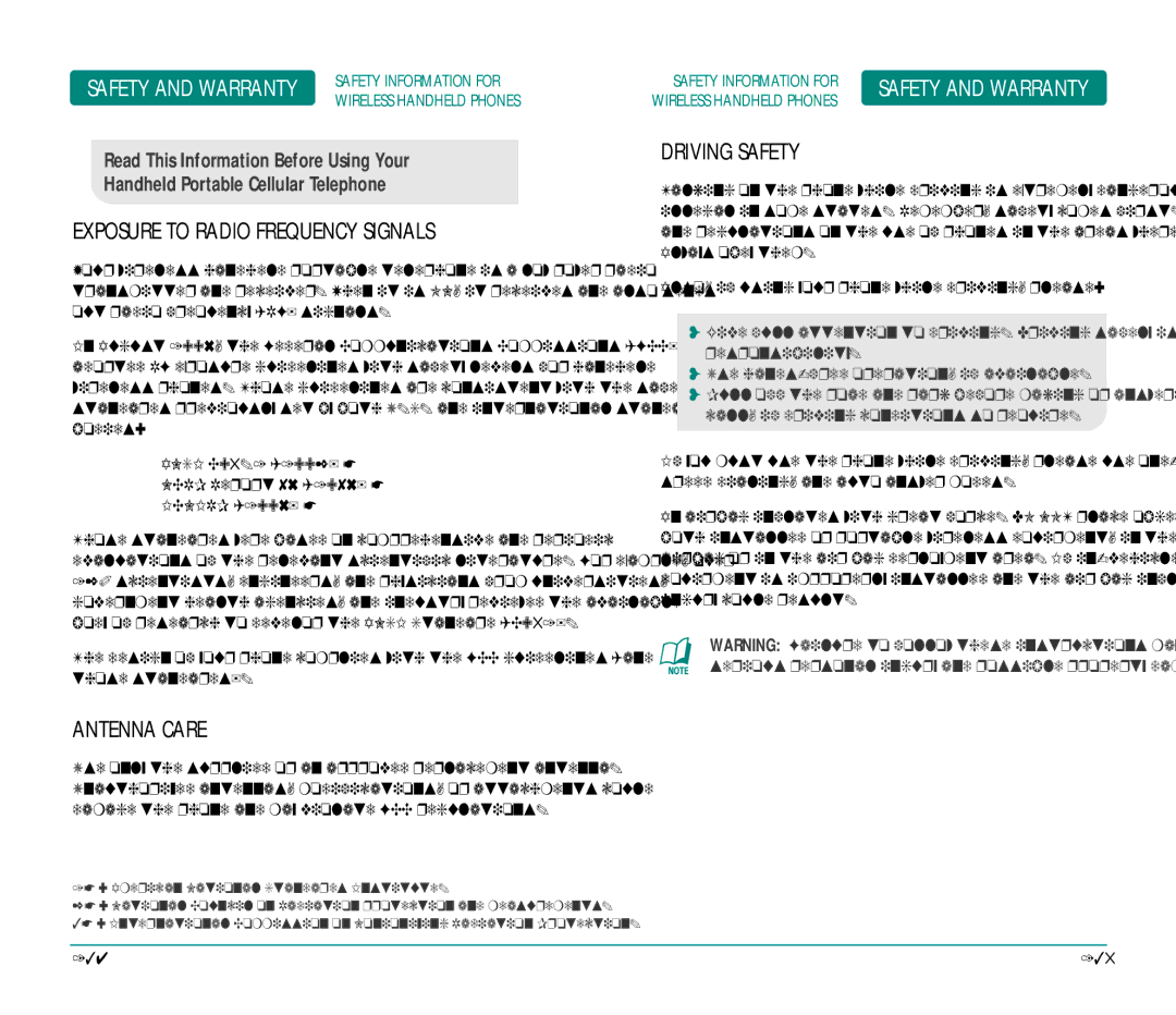 UTStarcom CDM8915 manual Exposure to Radio Frequency Signals 