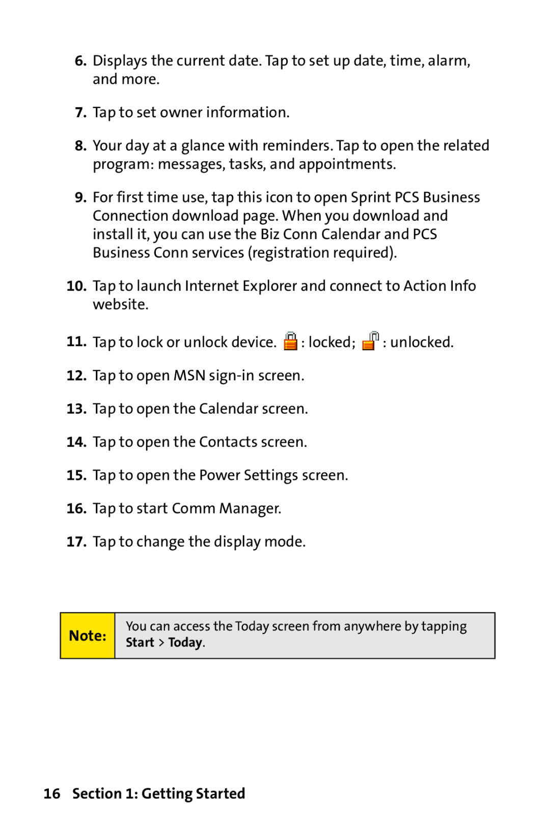 UTStarcom PPC-6700 manual Getting Started 