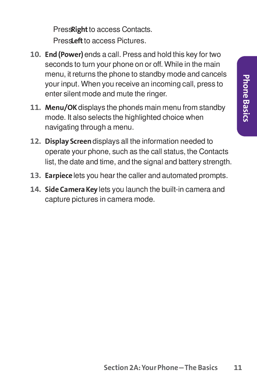 UTStarcom PPLS-7075 manual Phone Basics 