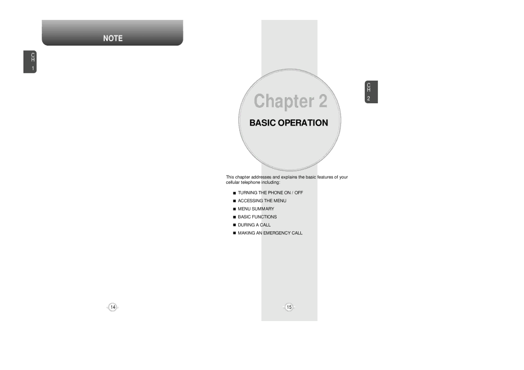 UTStarcom VM8915 manual Basic Operation 