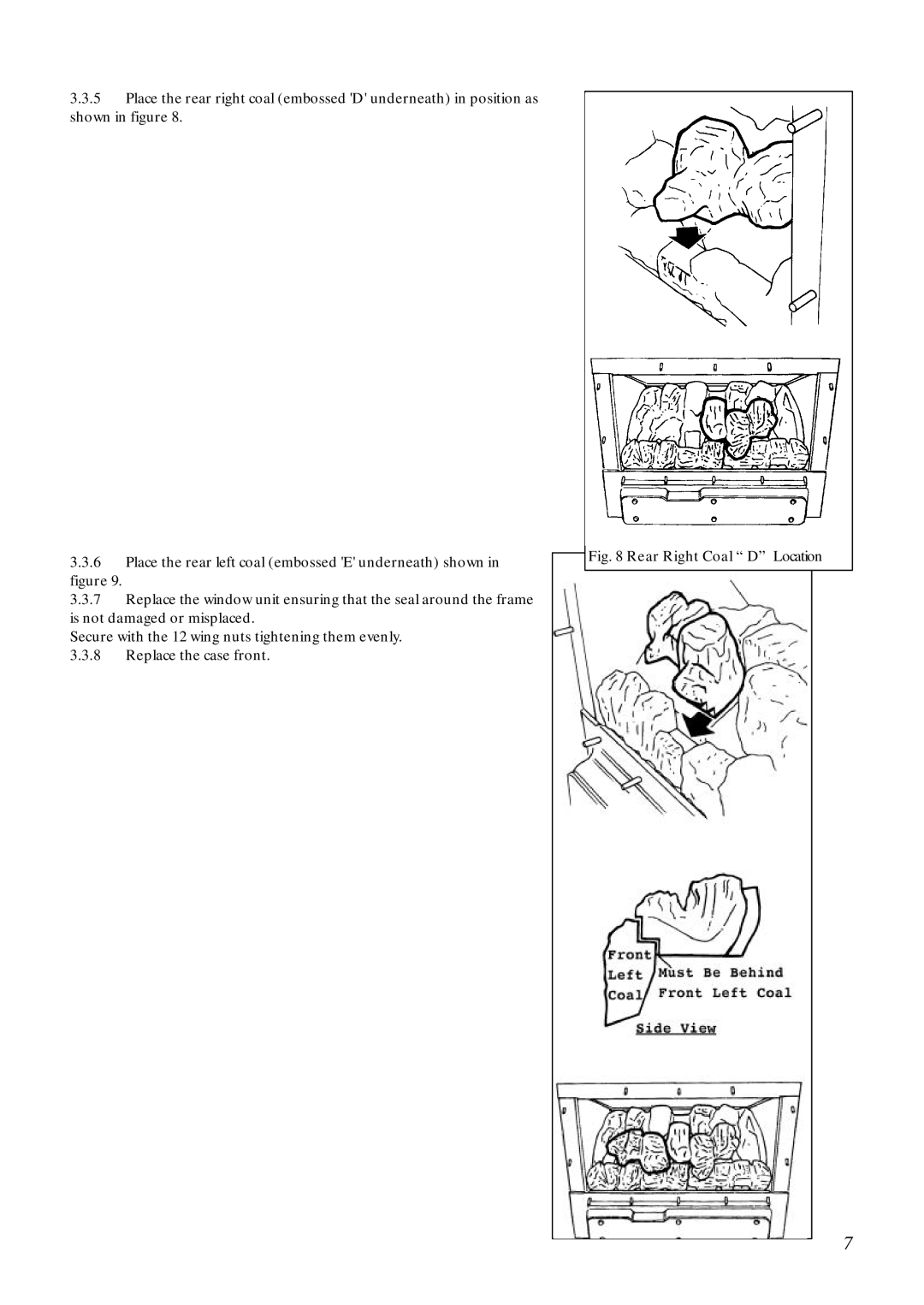 Valor Auto Companion Inc 473 manual Rear Right Coal D Location 