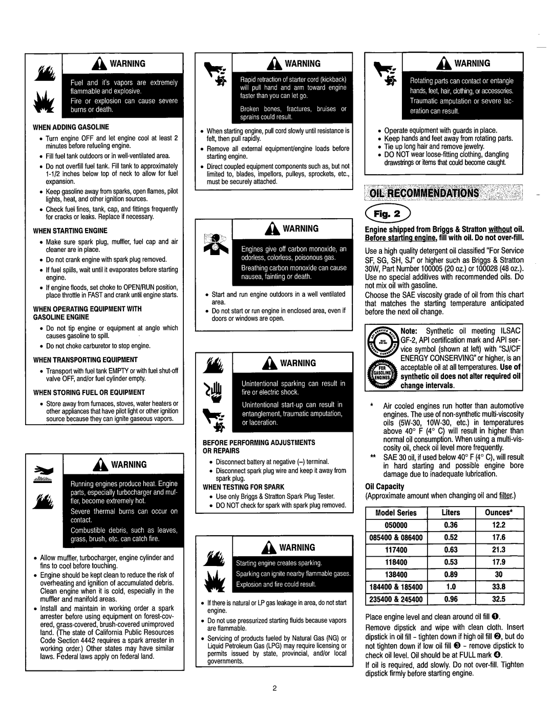 Vanguard 45198 manual 