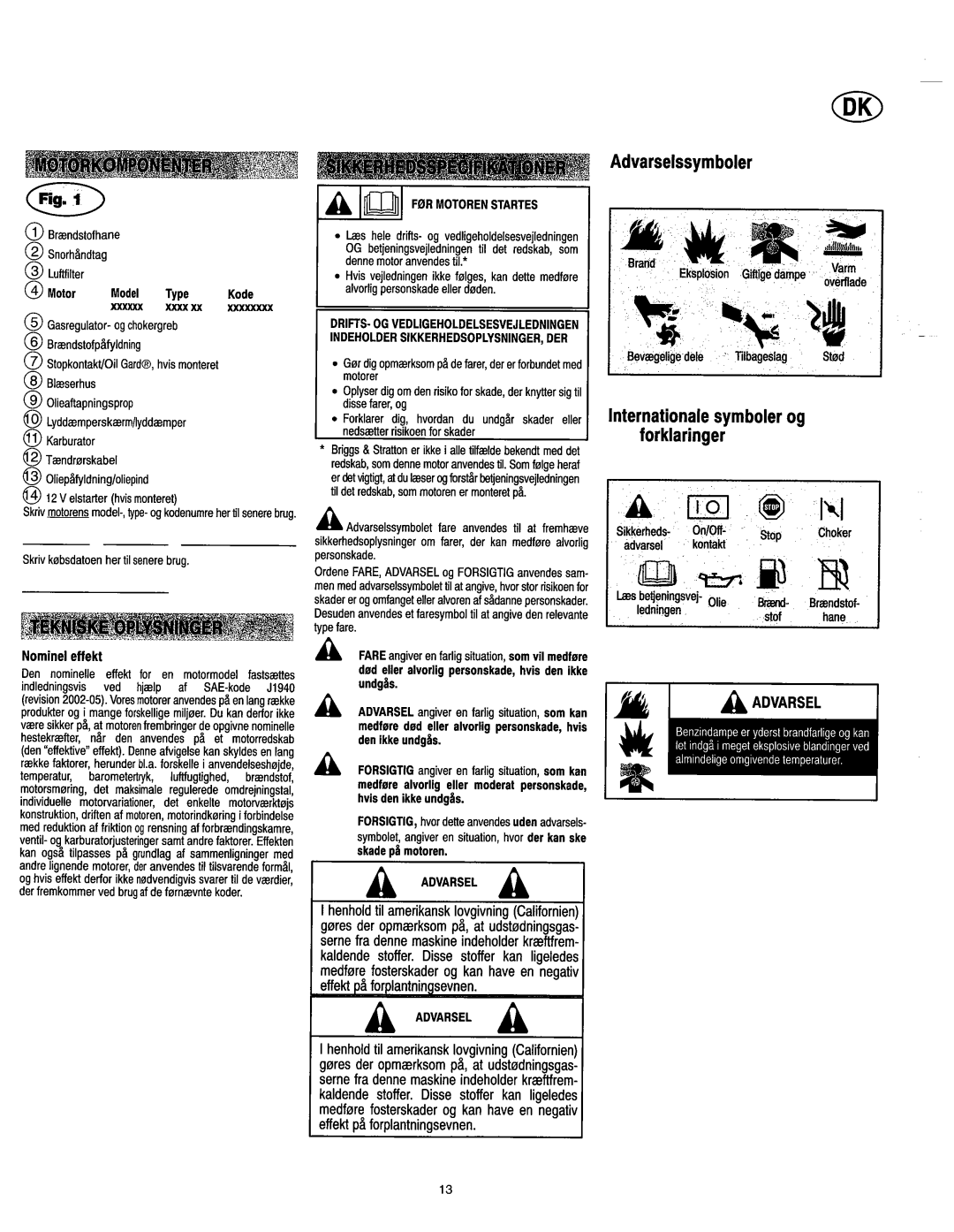 Vanguard 45198 manual 