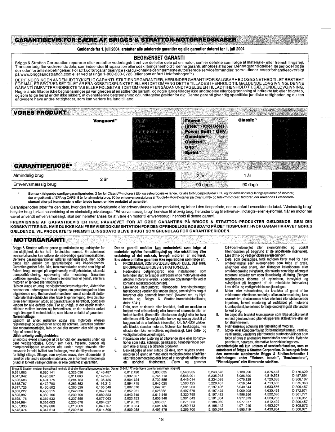 Vanguard 45198 manual 