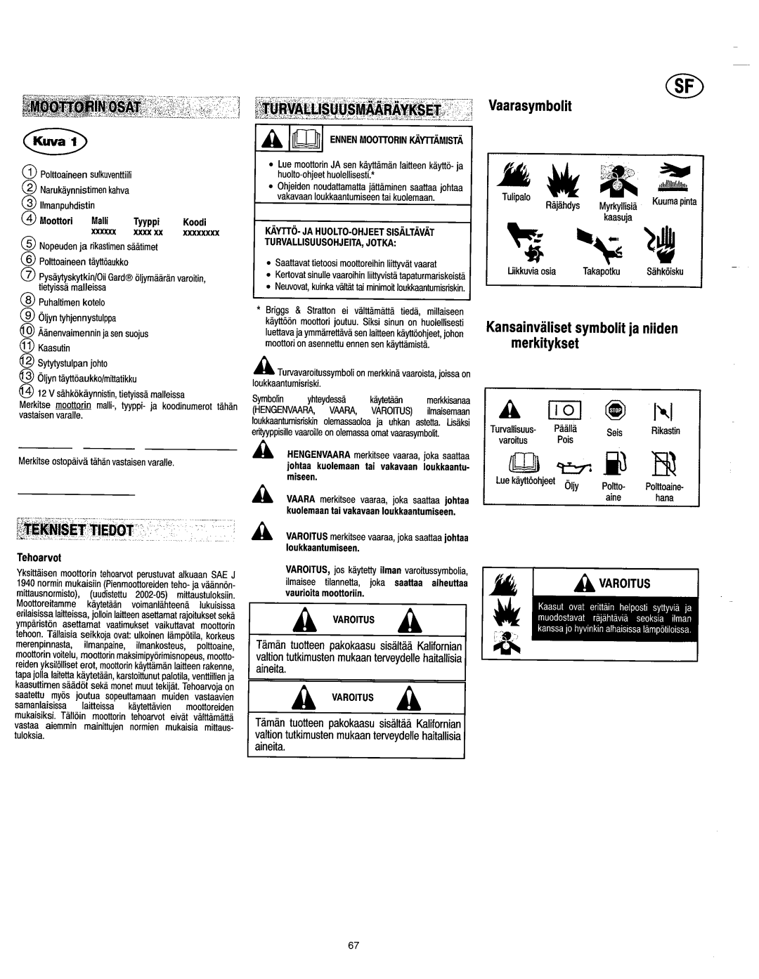 Vanguard 45198 manual 