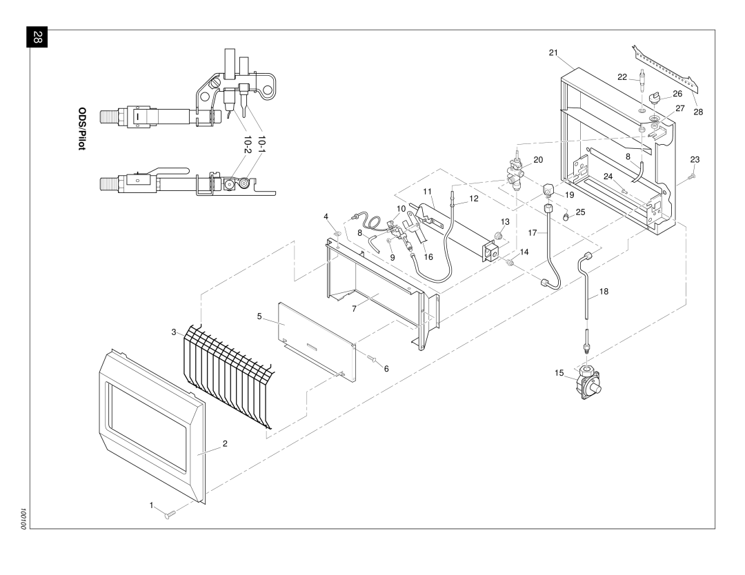 Vanguard Heating VP2000BB, VGP30B installation manual ODS/Pilot 