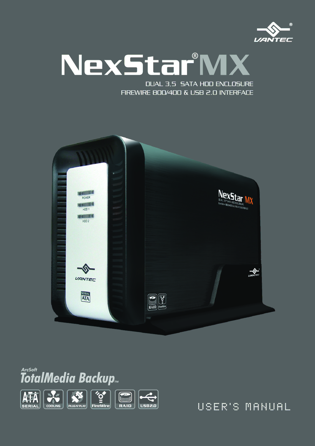 Vantec NexStar MX manual 