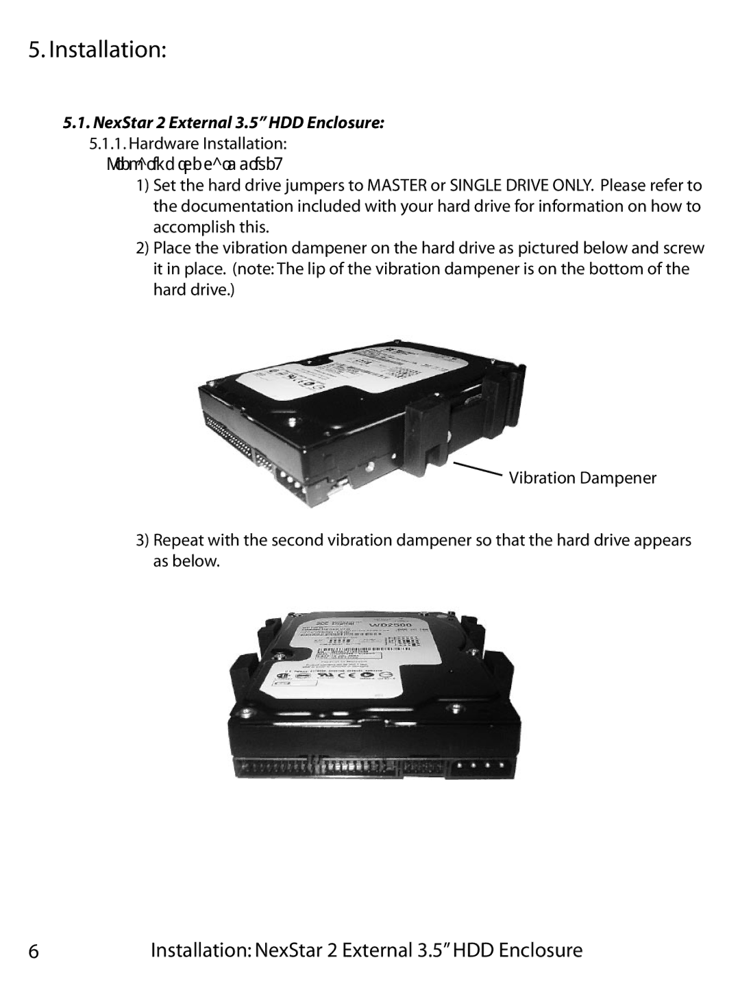 Vantec NST-355U2, 355UF user manual Installation, Preparing the hard drive 
