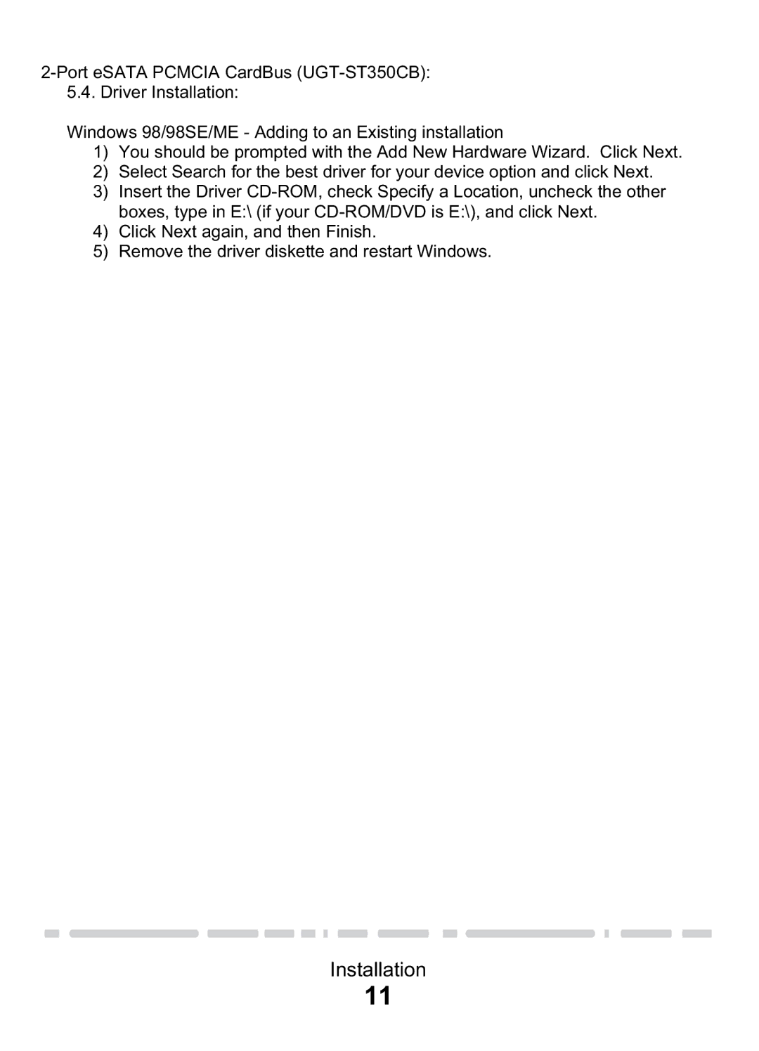 Vantec PCI & PCI-E Card & CardBus manual Installation 