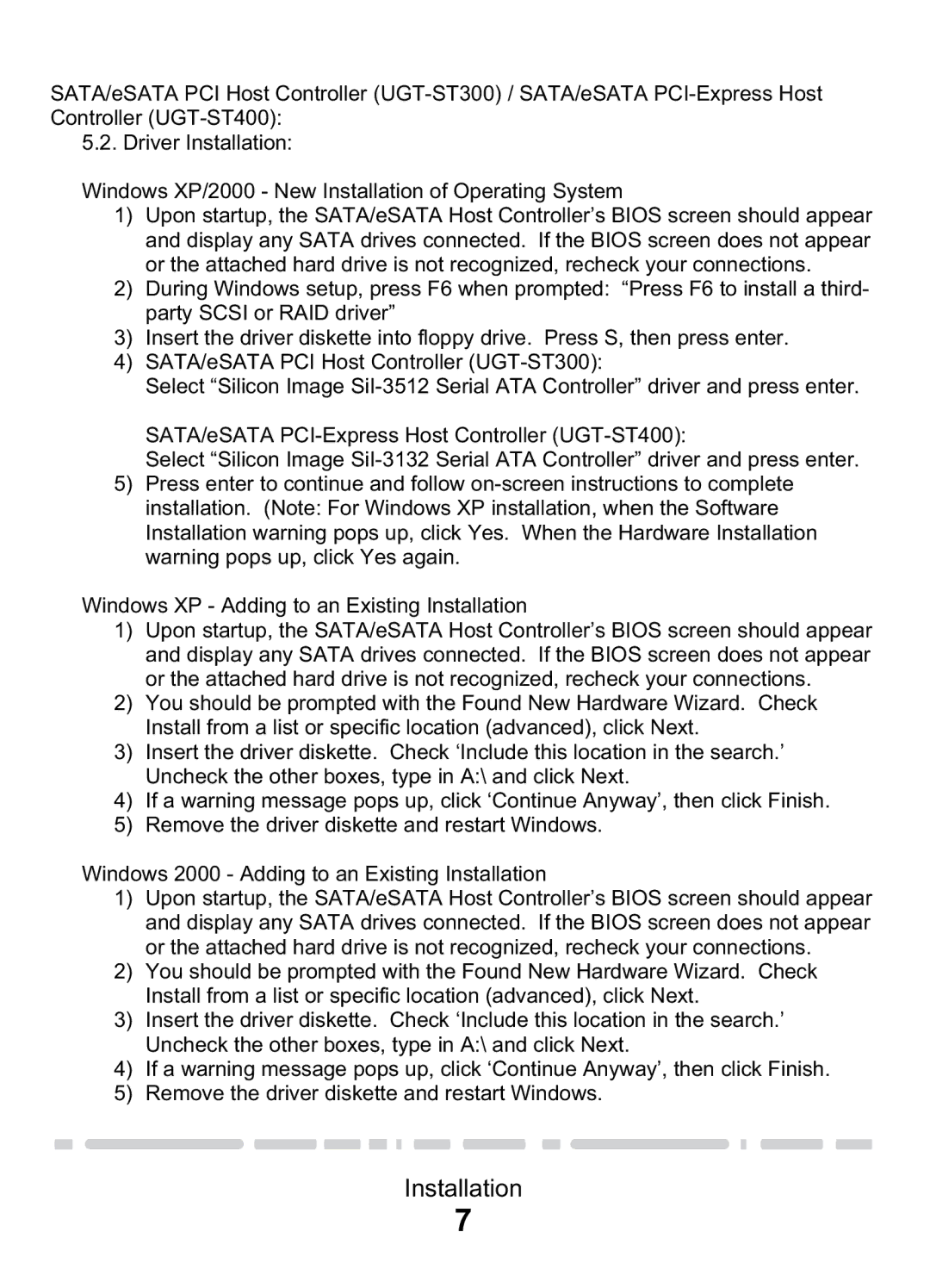 Vantec PCI & PCI-E Card & CardBus manual Installation 