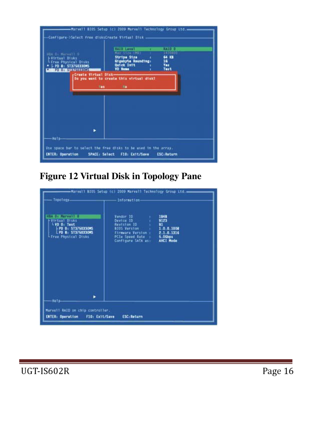 Vantec UGT-IS602R user manual Virtual Disk in Topology Pane 