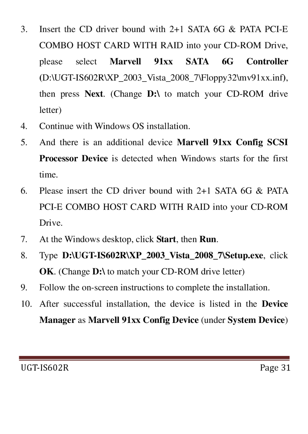 Vantec UGT-IS602R user manual UGT‐IS602R 