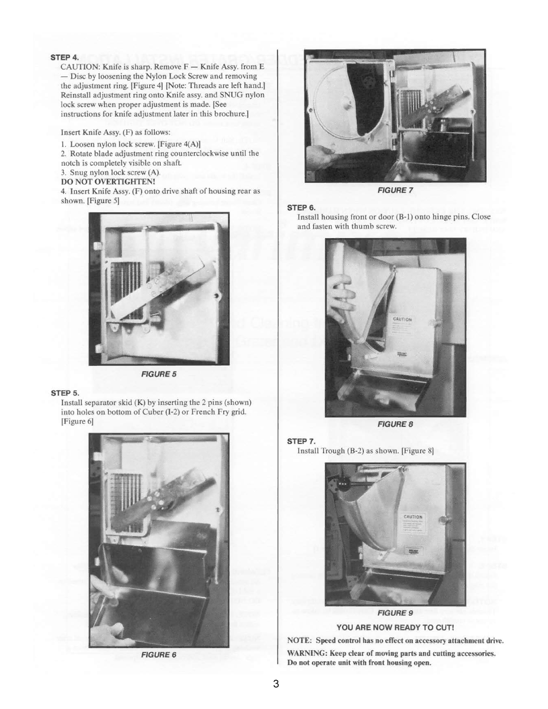 Varimixer 317AN operation manual 