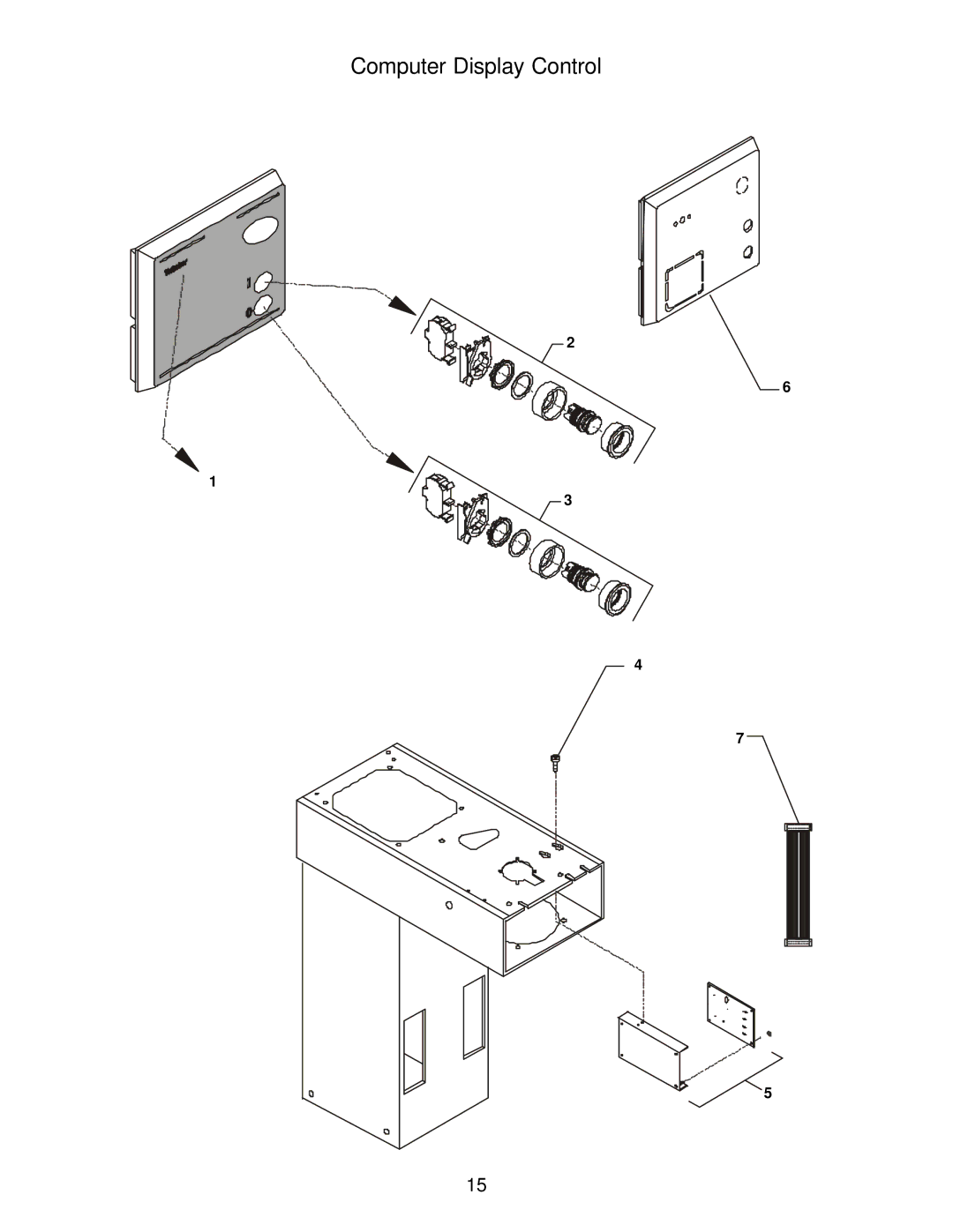 Varimixer W20D operation manual Computer Display Control 