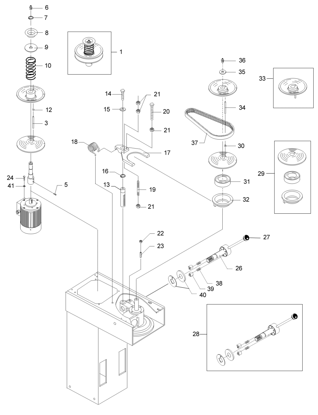 Varimixer W20A, W20F, W20J manual 