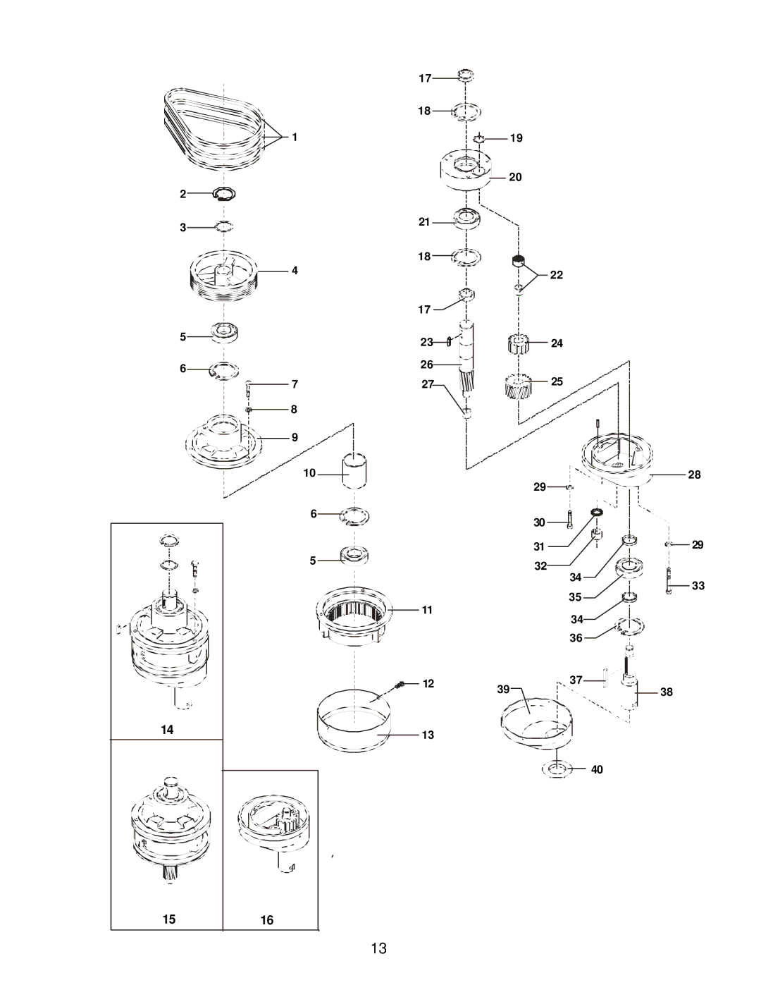 Varimixer W60(A), W60P operation manual 