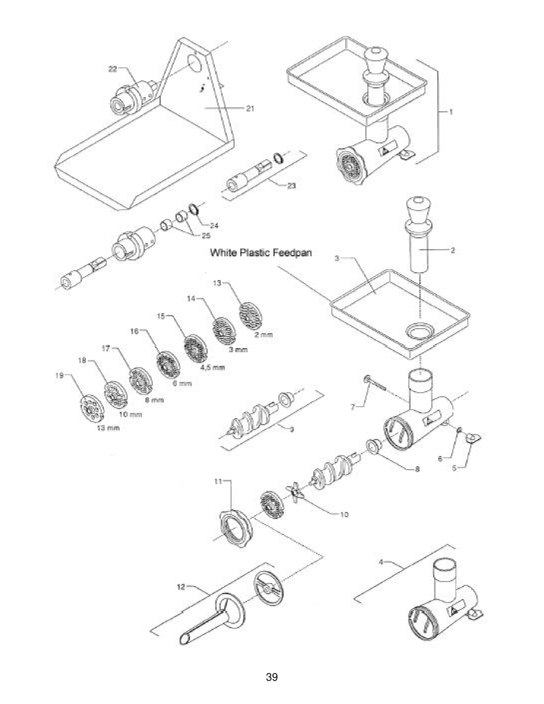 Varimixer W40P, W60P, W30(A), W40(A), W60(A) operation manual 