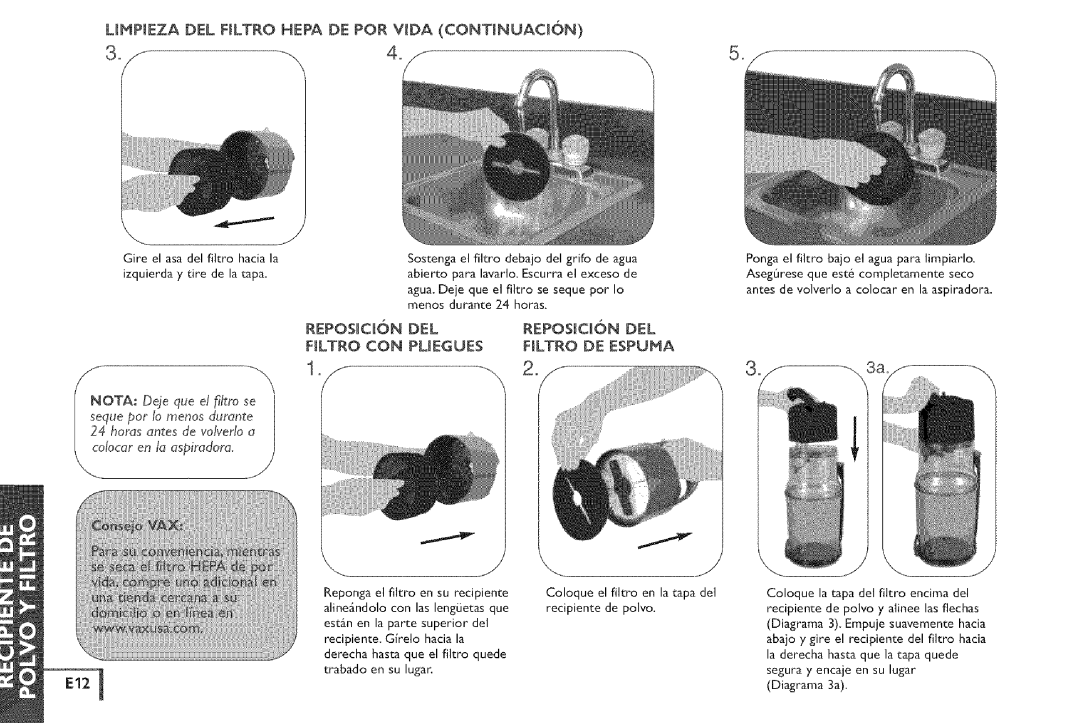 Vax X5 owner manual 