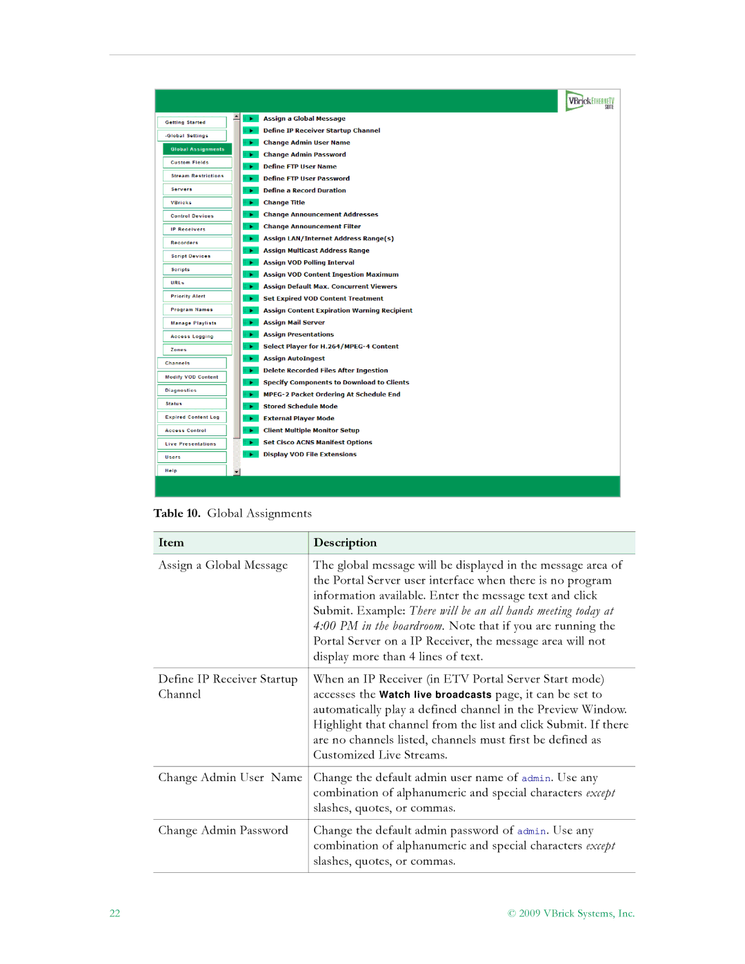 VBrick Systems V4.4.3 manual Submit. Example There will be an all hands meeting today at 