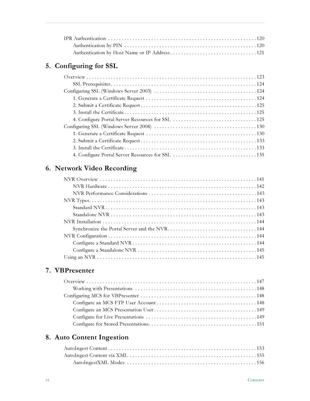 VBrick Systems V4.4.3 manual Configuring for SSL 