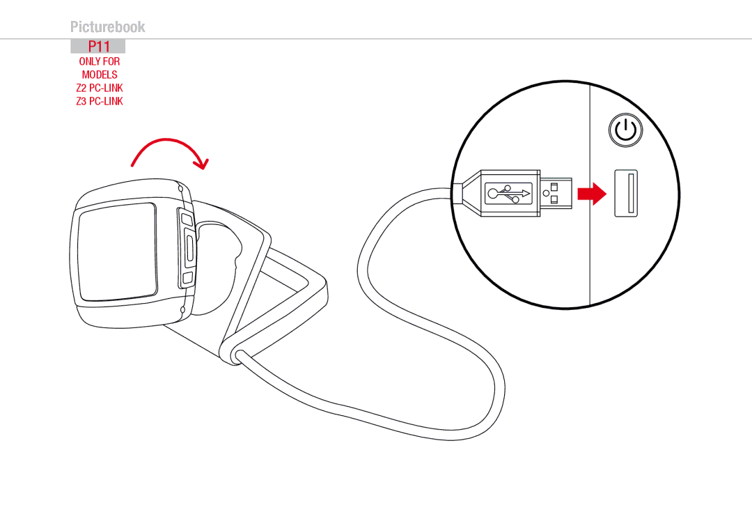 VDO Cyclecomputing Z3 PC-LINK manual P11 