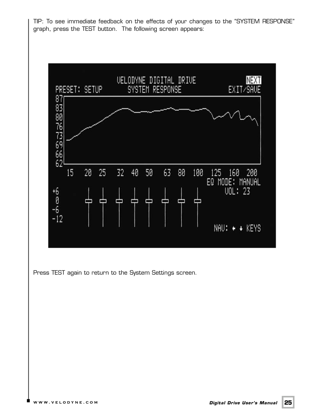 Velodyne Acoustics Digital Drive user manual W . v e l o d y n e . c o m 