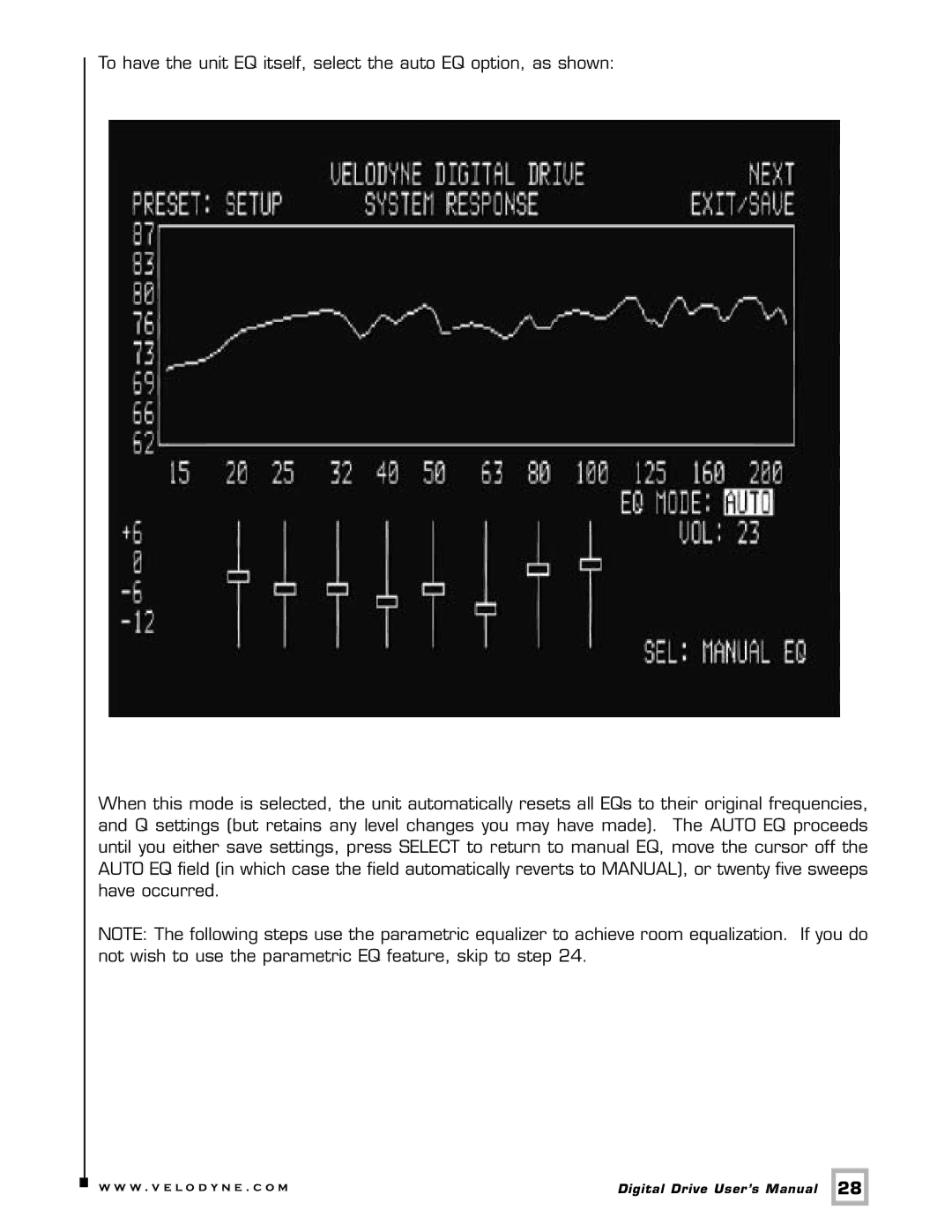 Velodyne Acoustics SMS -1 user manual W . v e l o d y n e . c o m 