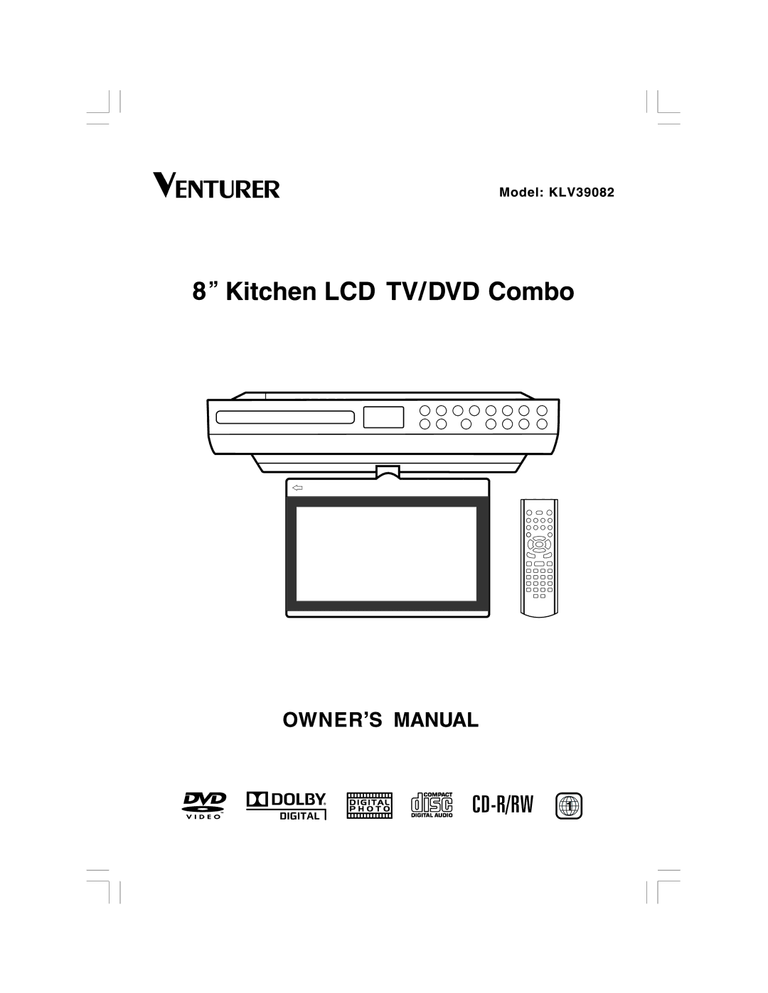 Venturer KLV39082 manual 