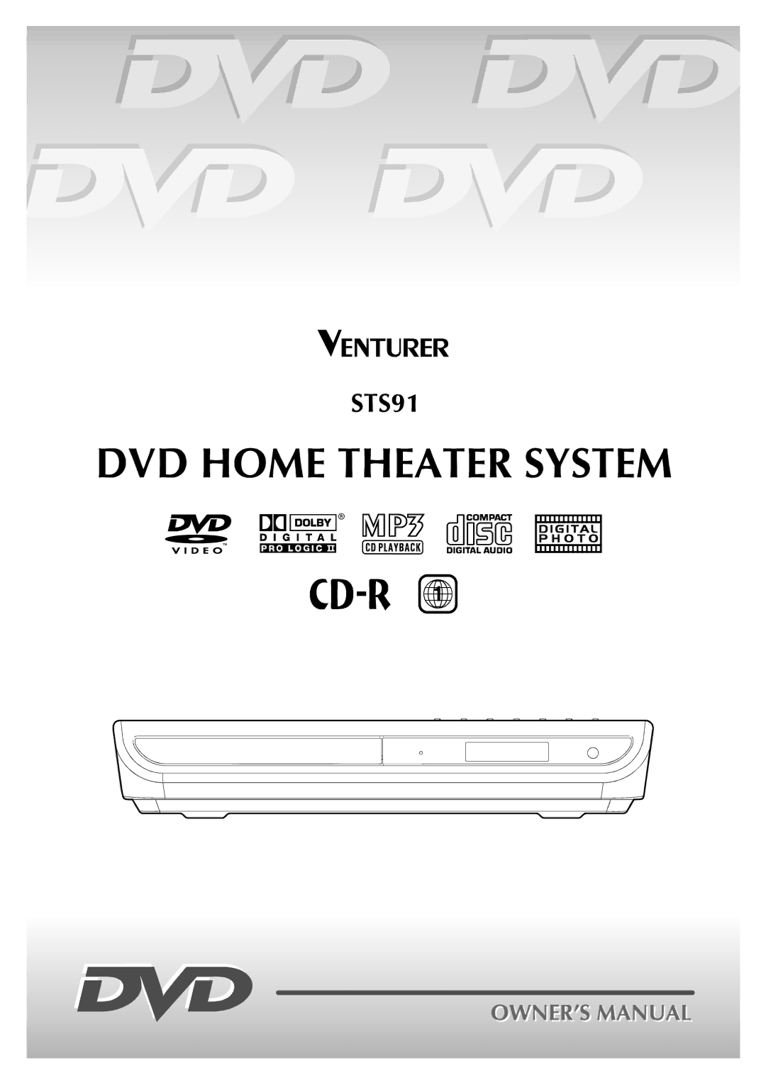 Venturer STS91 manual 