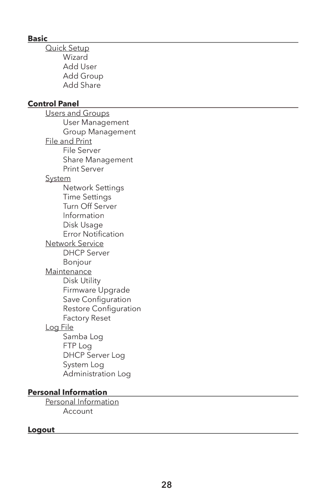 Verbatim External Hard Drive NAS manual Basic 