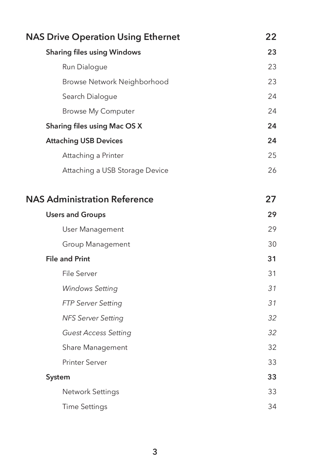 Verbatim External Hard Drive NAS manual NAS Drive Operation Using Ethernet 