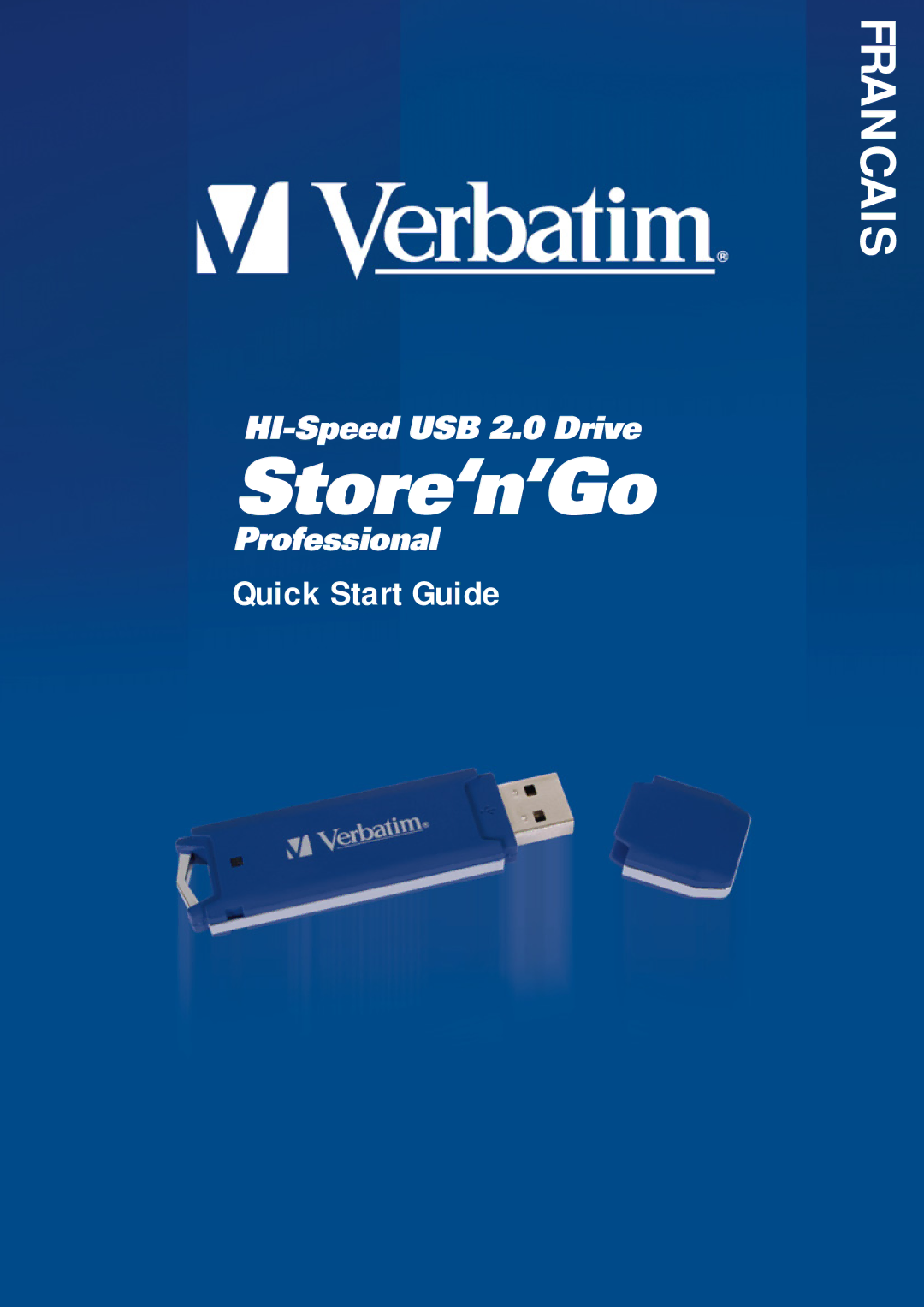 Verbatim Hi-Speed USB quick start Francais 