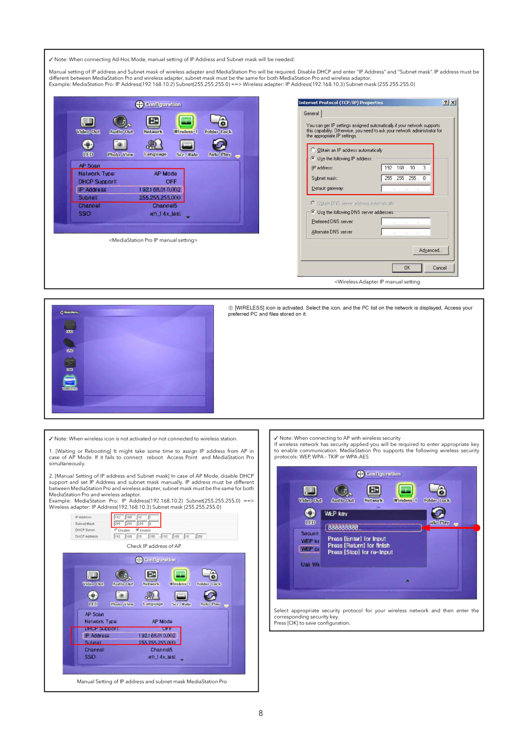 Verbatim Wireless Network Multimedia Hard Drive manual 