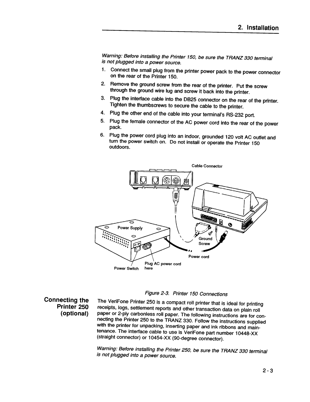 VeriFone 00483 - Revision D manual 