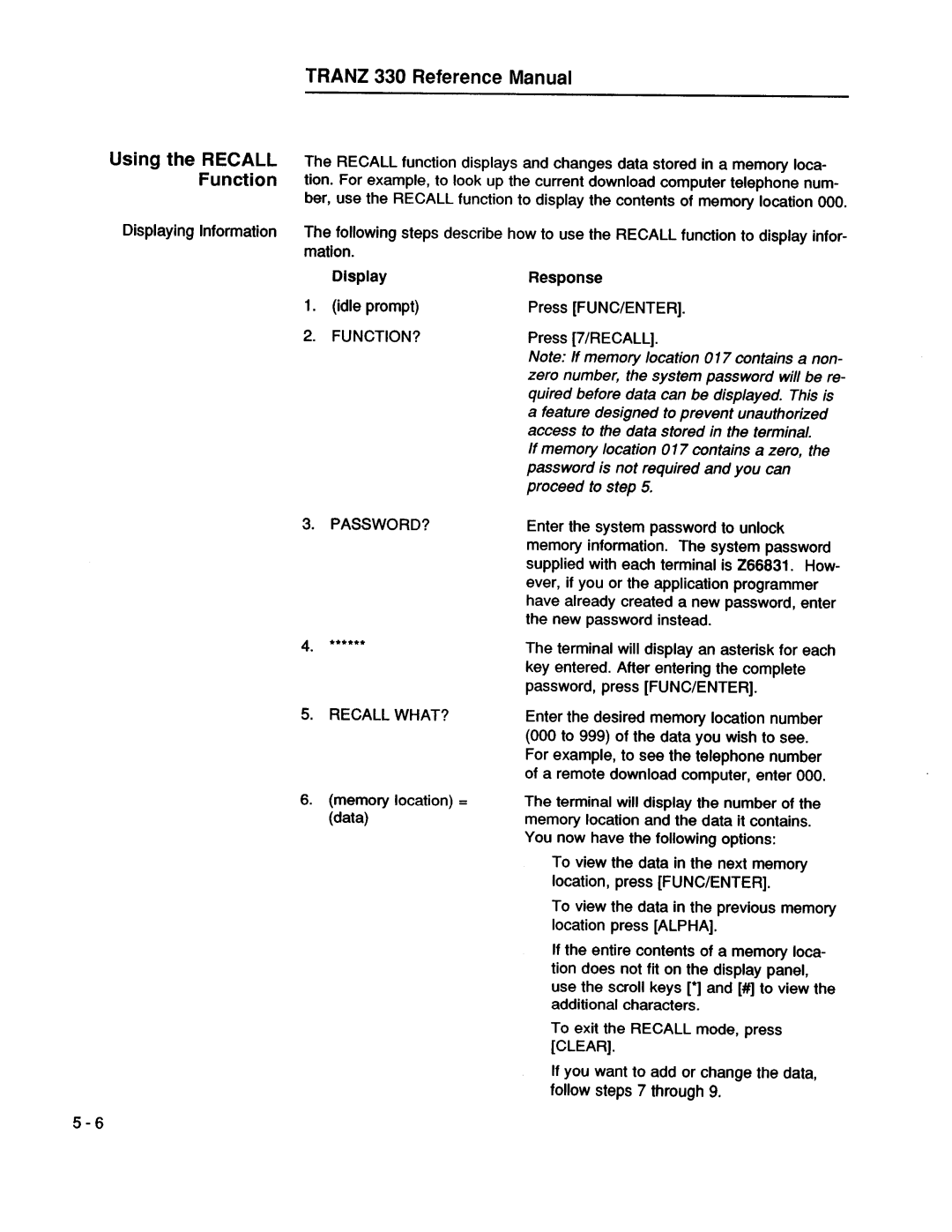 VeriFone 00483 - Revision D manual 